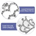 thumbnail image 4 of 2Pcs Tiara Comb Rhinestone Tiara Comb for Girls 7.00X5.50X4.50cm, 4 of 9