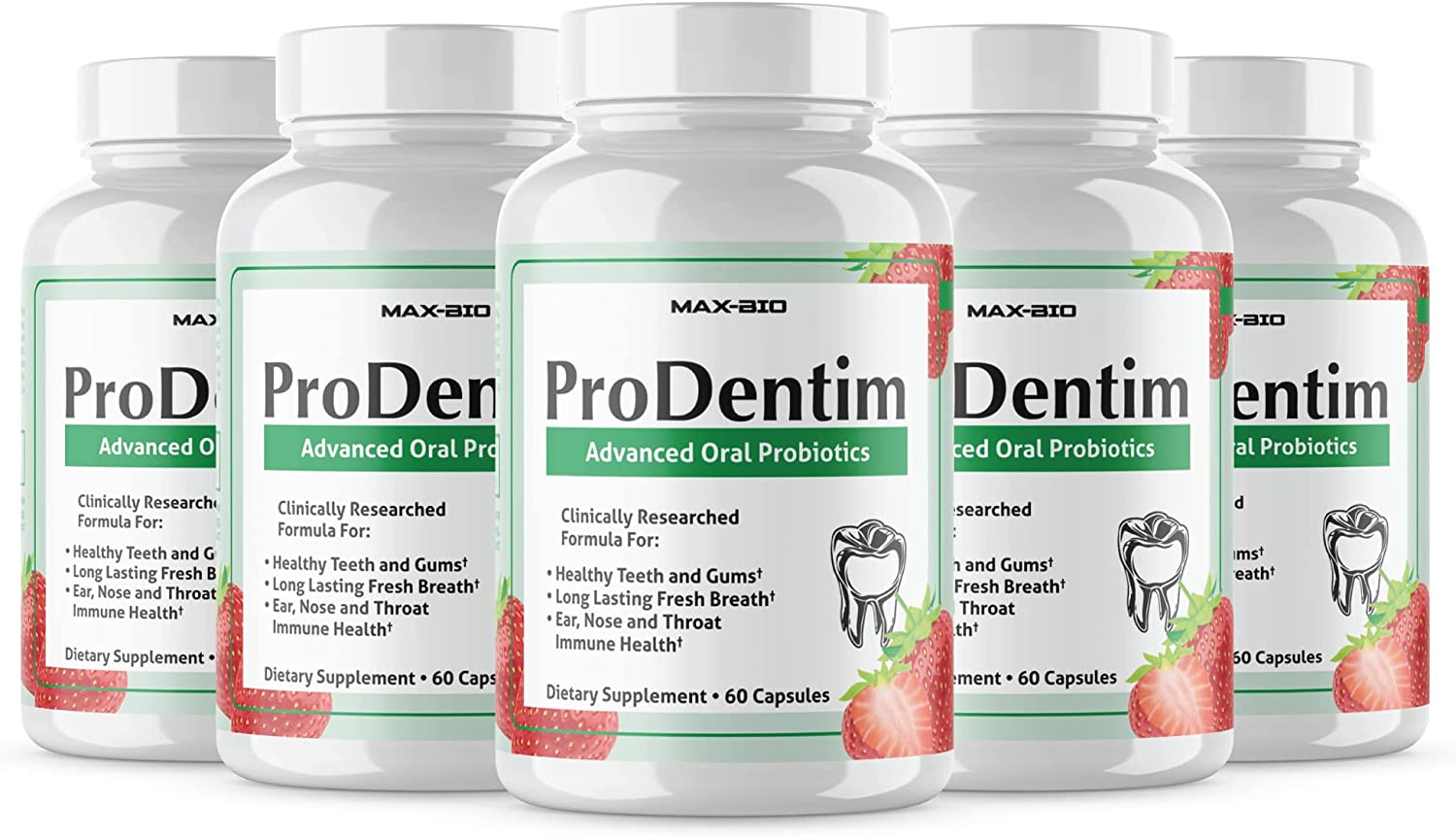 (Official 5 Pack)Prodentim for Gums and Teeth Health Pro Dentim