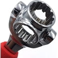 thumbnail image 4 of Llave de tubo multifuncional, 48 en 1, giratoria, 26 cm, acero, 4 of 5