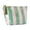#A02, variant on Large Clear Makeup Bag, Striped Cosmetic Pouch Waterproof, Clear Coated Travel Organizer, 2 Sizes for Purse Beach Vacation Essentials