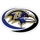 thumbnail image 1 of Película de Ventana Fremont Die NFL Baltimore Ravens Grande 12 Colores del Equipo, 1 of 1