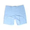 thumbnail image 4 of pstuiky Pantalones cortos para hombre, Pantalones cortos casuales de lino para hombre, con múltiples bolsillos, rectos, de color liso, cómodos y transpirables., 4 of 5