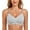 Gray, variant on Curyon Women's Comfort Cotton Wireless Lift Non Padded Front Closure Bras,36D