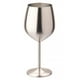 thumbnail image 1 of Copa de vino de acero inoxidable 500ml Copa de cóctel con tallo irrompible de una sola capa, luz de lijado Eigraketly  LF0111-05B, 1 of 7