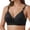 Black, variant on Lixiuxyad Soft Wireless Comfort Bra For Seamless Support Everyday Wear Lightweight Breathable T Shirt Bra With Wide Band,Bras for Women Green 38