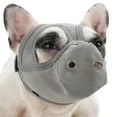 thumbnail image 1 of Dog Muzzle Breathable Mesh for Short Snout Dogs Biting Barking, 1 of 7