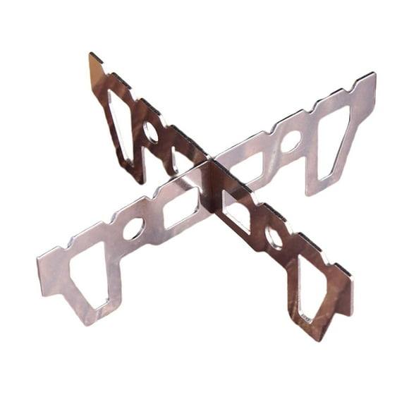 Soporte cruzado para de inoxidable Soporte para shamjiam Estufa de alcohol con cruz