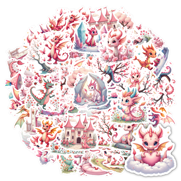 Stickers Kids Stickers Toy Enchanted Stationery Stickers for Laptops Suitcase Phone