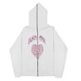 thumbnail image 2 of 2023 Sudaderas con corazones rojos oscuros europeos y americanos para hombres y mujeres sudaderas con capucha parejas góticas Harajuku sudaderas con cremallera larga de gran tamaño, 2 of 5