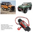 thumbnail image 3 of RC Dual Motor Winch CNC Metal Simulated Strong Power Electric Dual Motor for 1/10 1/8 RC Car Model, 3 of 4