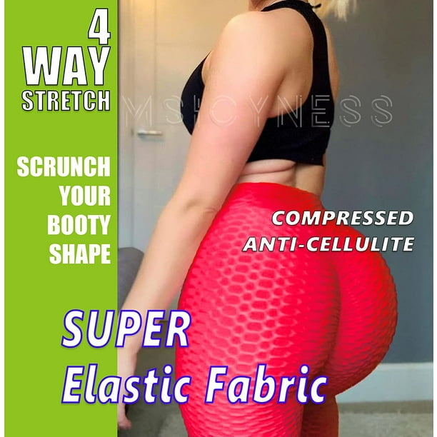 TikTok Leggings size xl Textured High Waist Butt Lift Stretchy