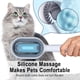 thumbnail image 2 of Cepillo para gatos con agua, cepillo de aseo para gatos 3 en 1, cepillo de limpieza para gatos, peine para eliminar el pelo de mascotas con tanque de agua, (toallas no incluidas), 2 of 5
