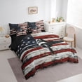 thumbnail image 3 of Castle Fairy Airplane Helicopter Twin Bedding Sets,Vintage USA Flag Bedding Comforter Set, 3 of 8