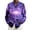 ZF Light Purple, variant on Mens Shirts Plus Size Galaxy Digital Print Lapel Long Sleeve Button Down Blouse Loose Casual Fall Tops Dark Purple L