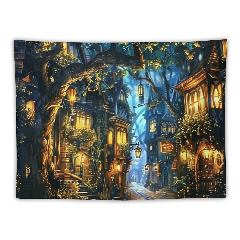 vintage tapestry 街 Japanese Tapestry (ZA202408-001TP) – Peddlex