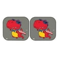 thumbnail image 7 of Naloa Dinosaur Super Hero Cartoon 2 Piece Foldable Car Sun Shades, Car Windshield Sunshade, Front Window Sunshade for Car, Truck, SUV - Medium, 7 of 7