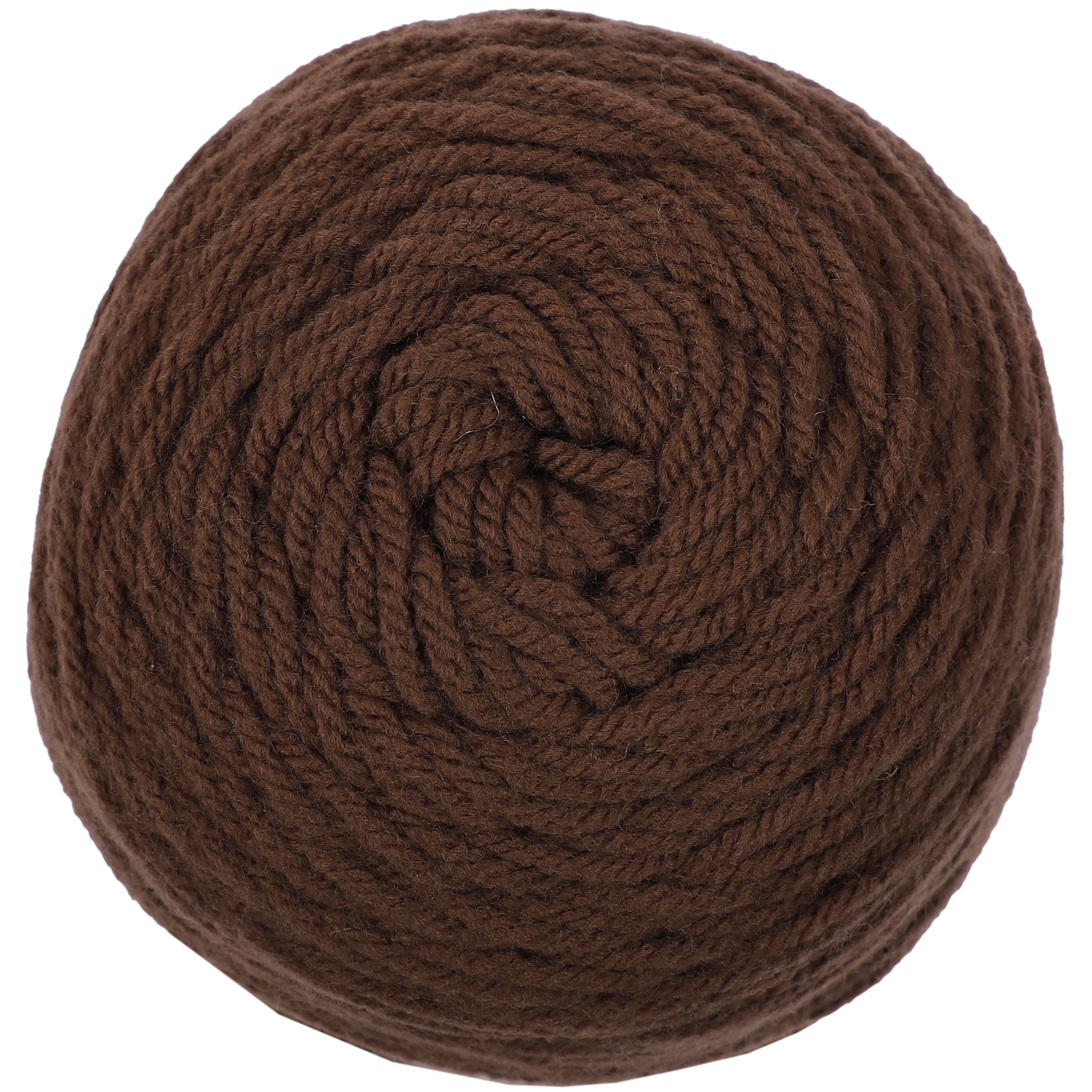 Mainstays Medium Acrylic Brown Yarn, 7 Oz 397 Yards
