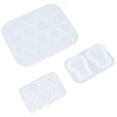 thumbnail image 2 of Kit de 3 moldes de resina con diseño exquisito, reutilizables, de silicona para púas de guitarra, para manualidades, llaveros, decoración, regalo, 2 of 14