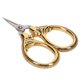 thumbnail image 1 of Tijeras de bordado ANGGREK tijeras de Bolsillo Acero Inoxidable Oro Vintage, 1 of 7