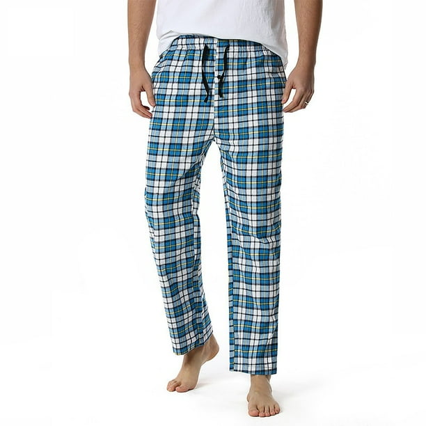 red buffalo plaid joggers