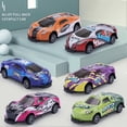 thumbnail image 3 of Stunt Toy Car for Kids Alloy Pull Back Car Jumping Stunt Cars Mini Car Models for Children, 3 of 3