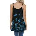 thumbnail image 4 of Camisetas sin mangas de verano para mujer a la moda, camiseta sin mangas plisada de corte bajo con tirantes finos, chaleco holgado holgado Pompotops lopia993004, 4 of 6