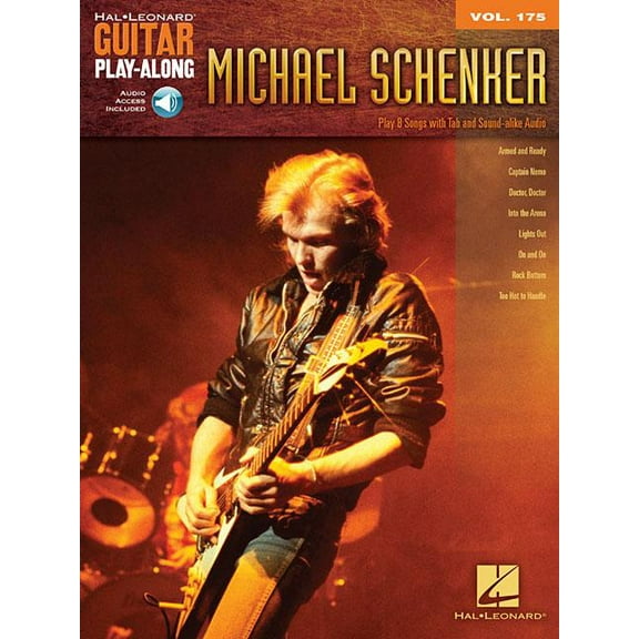 Michael Schenker - Guitar Play-Along Volume 175 Book/Online Audio (Paperback)