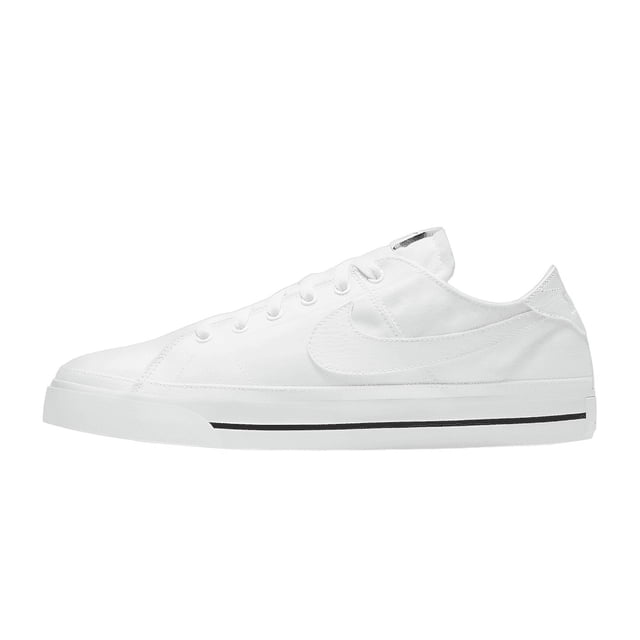 Tenis Nike Para Hombre Court Legacy Canvas Cw6539 100 Blanco