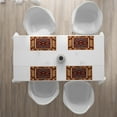 thumbnail image 3 of Ambesonne Afghan Place Mats Set of 4, Oriental Rhombus Design, Standard Size, Multicolor, 3 of 4