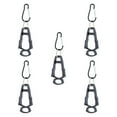 thumbnail image 4 of 5 piezas de pinzas para guantes para exteriores, gancho multiusos para construcción al aire libre Negro, 4 of 8