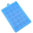 thumbnail image 1 of Wosthever Bandeja de hielo de silicona de grado alimenticio de 24 rejillas para el hogar con tapa, molde para cubitos de hielo DIY, fabricante de Azul claro, 1 of 6