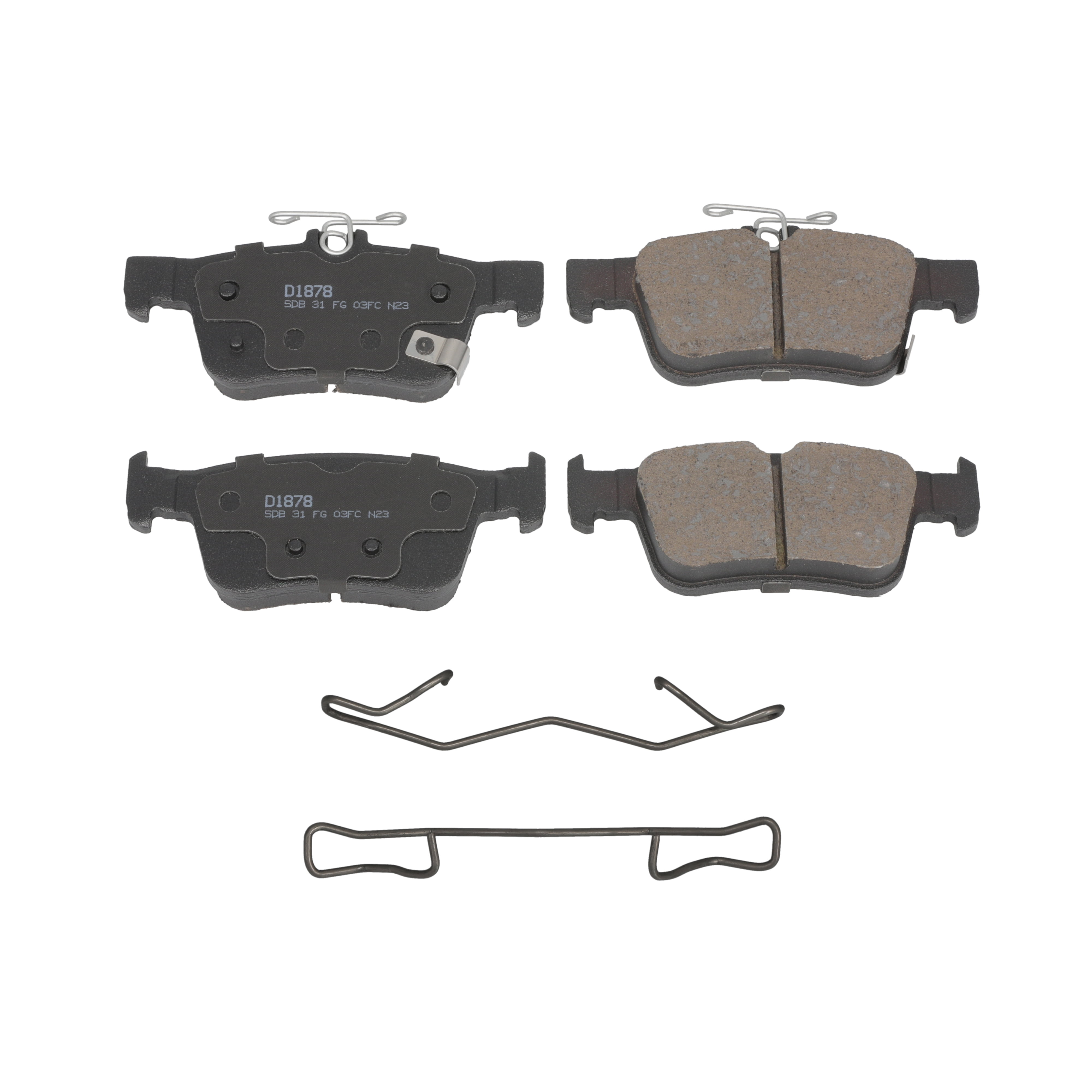 Winstop Brake Pad Set, Rear WS.1878.0.C, Honda Civic 2021-2016