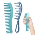 thumbnail image 4 of Peine para El Peine Dientes Y Ligero Duradero para Mujeres Y Hombres (azul) 2 Uds., 4 of 9