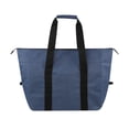 thumbnail image 1 of Bolsas térmicas para alimentos con cierre para compras, viajes, picnic o almuerzo. Bolsa de espuma de aluminio para entrega de alimentos congelados, fríos y calientes., 1 of 8