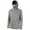 Ash Grey, variant on Bassdash UPF 50  Men’s Long Sleeve Fishing Shirt with Mask UV Neck Gaiter Hoodie