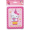 American Greetings Hello Kitty Invite and Thank You Combo, 8 Pack, Party Supplies