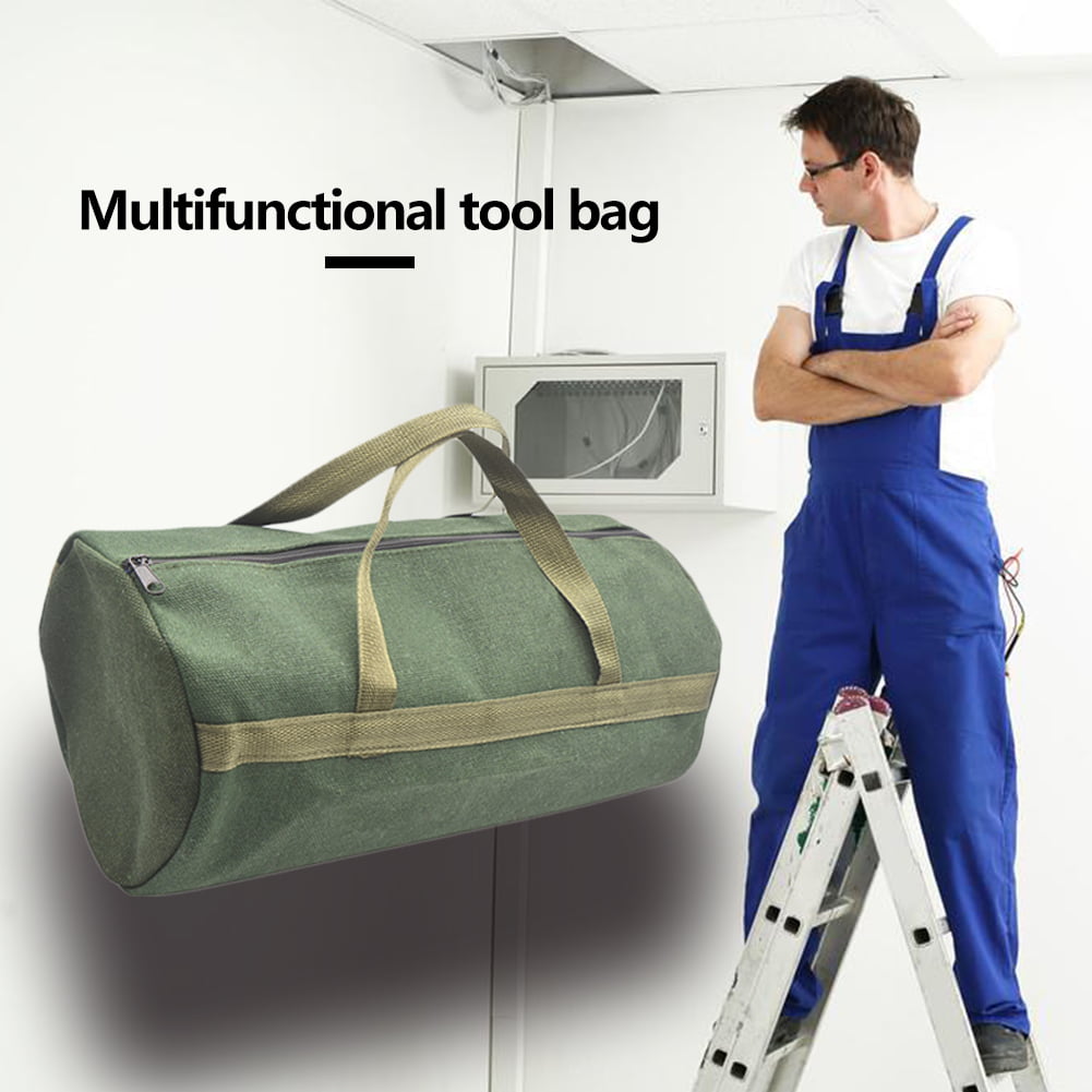 Canvas Portable Tool Storage Bag Wrench Screwdriver Organizer Pouch Toolkit Good