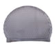 thumbnail image 4 of Gorro de natación deportivo para adultos Funda de gota de agua de silicona impermeable Plata, 4 of 7