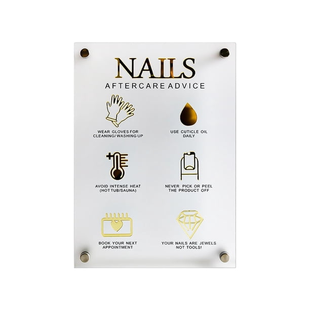 Tablero de exhibición de arte de uñas Acrílico Salón de uñas Forma de uñas Punta de uña postiza profesional Estilo D
