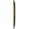 thumbnail image 4 of 41"OD x 4"ID x 2 3/8"P Caputo Ceiling Medallion (Fits Canopies up to 5 1/2"), Hand-Painted Brass, 4 of 6