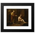 thumbnail image 2 of John Trumbull 18x15 Black Modern Framed Museum Art Print Titled - I was in Prison and Ye Came Unto Me (Matthew,&nbsp;25,36) (ca.&nbsp;1834), 2 of 5