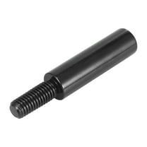 Unique Bargains 2" Car Gear Shift Knob Extender Extension Lever for Honda Civic 1984-2010 Aluminum Alloy Black M10x1.5