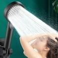 thumbnail image 6 of 1 Pcs High Pressure Shower Heads 5 Modes Adjustable Showerhead With Hose Water Saving Spray Nozzles Bathroom Replace Accessorie, 6 of 12