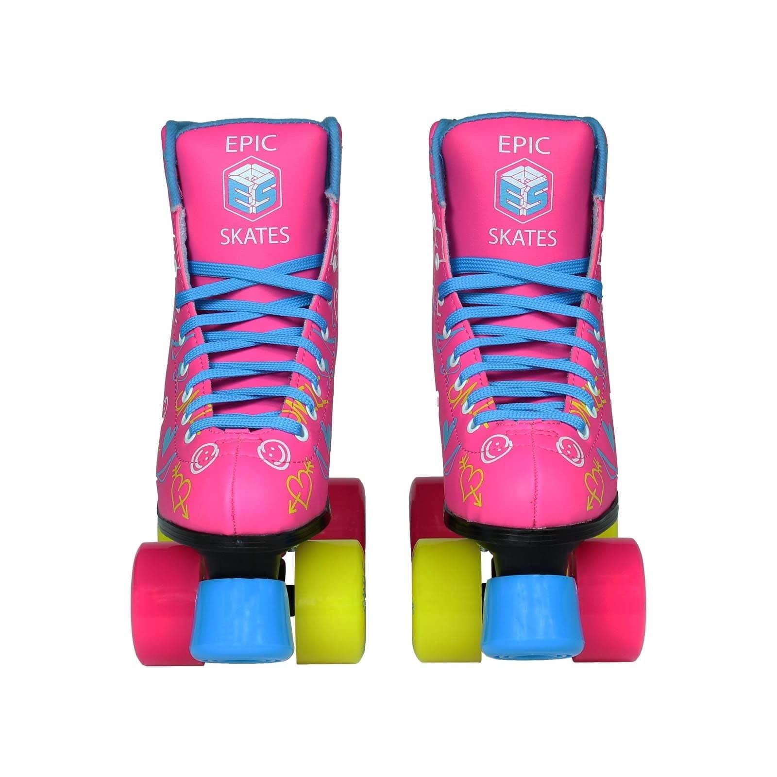Epic Blush Quad Roller Skates - Juvenile 11