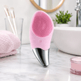 thumbnail image 2 of USB Rechargeable Sonic Silicone Facial Cleansing Device, Waterproof Electric Face Cleaner with Skin Import Function, Ultrasonic Pore Deep Cleanser & Facial Massager, 2 of 5