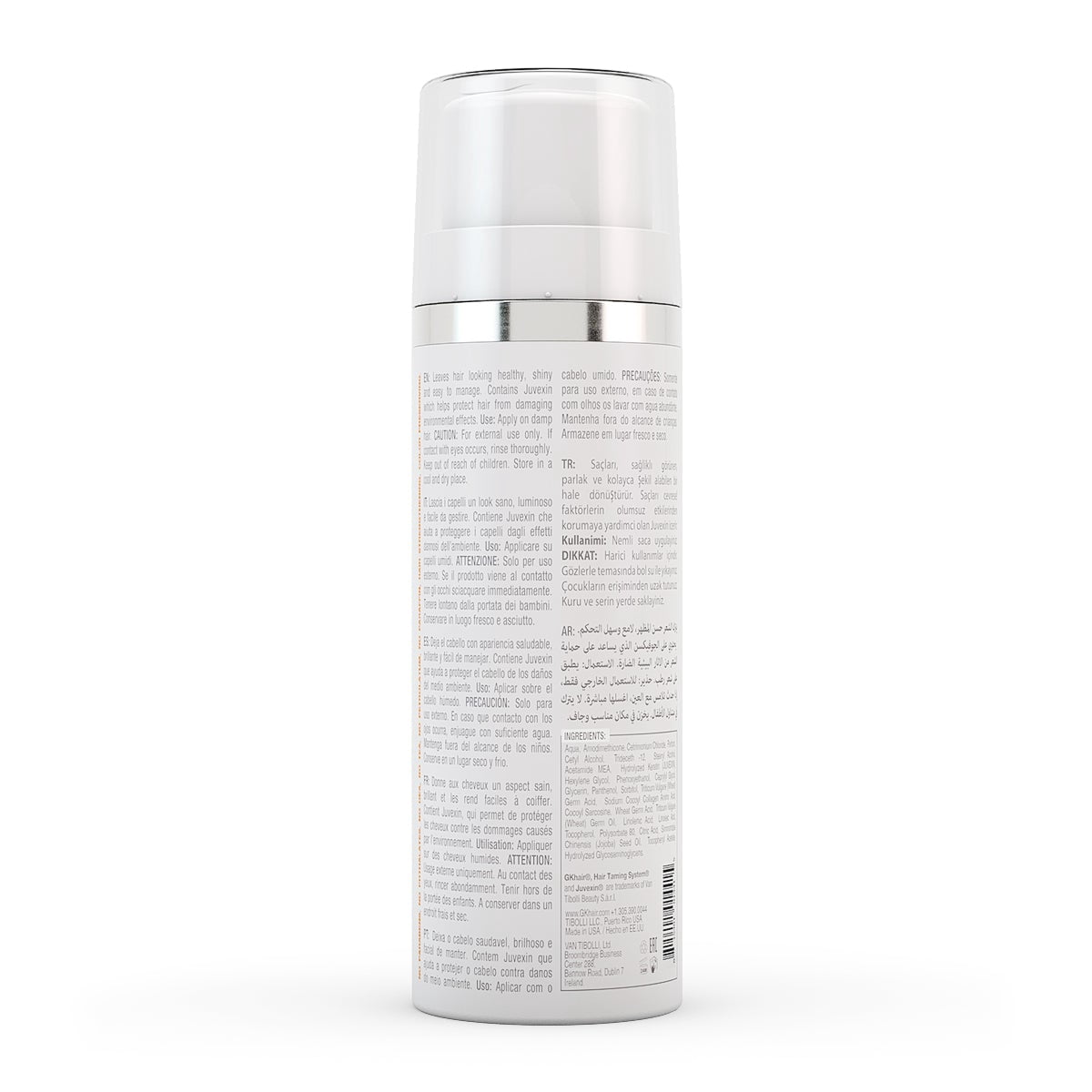 GK Hair Pro Line Hair Taming System with Juvexin Leave-In Conditioning Cream, Hydrates, Smoothness, Nourishes
