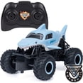 thumbnail image 1 of Monster Jam RC, Monster Truck Oficial de Megalodon con Control Remoto, Escala 1:24, 2.4 GHz, para Mayores de 4 a&ntilde;os Monster Jam NA, 1 of 6