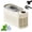 White, variant on Portable Ice Maker Machine, Mini Cube Maker, Dual Power Fast Ice Making, 12V Car Compatibility, 8 in 10 Minutes for Home, Office, Camping, Travel Use