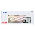 thumbnail image 2 of onn Wired RGB Backlit Keyboard, Arctic White, USB Connection, 2 of 4