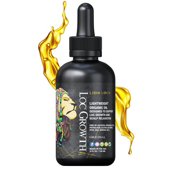 Lion Locs Hair & Scalp Growth Oil for Dreadlocks, Unisex
